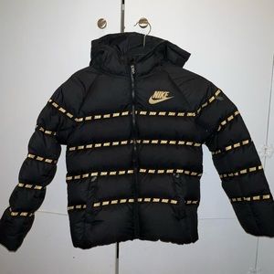 NIKE Black & Gold Jacket